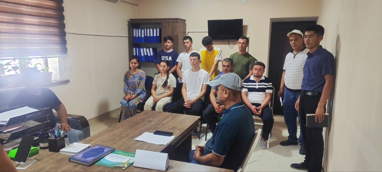 Sirdaryo viloyat Transport boshqarmasi boshlig‘i hamda viloyat Agroinspeksiya rahbarlari tomonidan Sirdaryo tumani Istiqbol mahallasida yashovchi yoshlar bilan uchrashuv tashkil etildi.